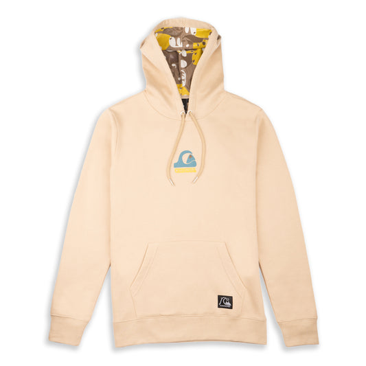 Buzo Quiksilver Andy + Andy Logo Beige