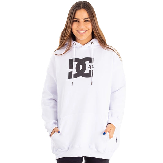 Buzo Dc Star Oversize Mujer Blanco - Indy