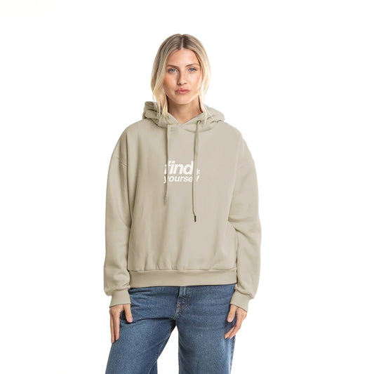 Buzo Rusty Find Yourself Relaxed Mujer Beige - Indy