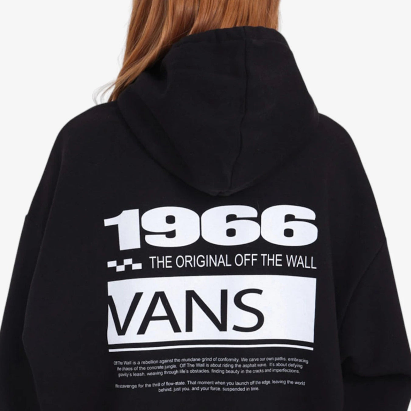 Buzo Mujer Vans Suspension OS Negro - Indy