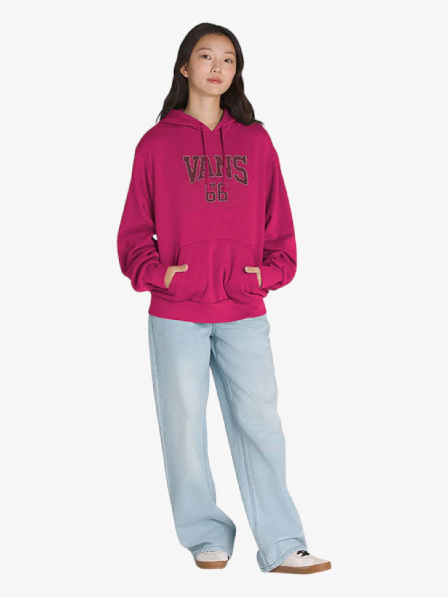 Buzo Mujer Vans Varsity V Bloussant Fucsia - Indy