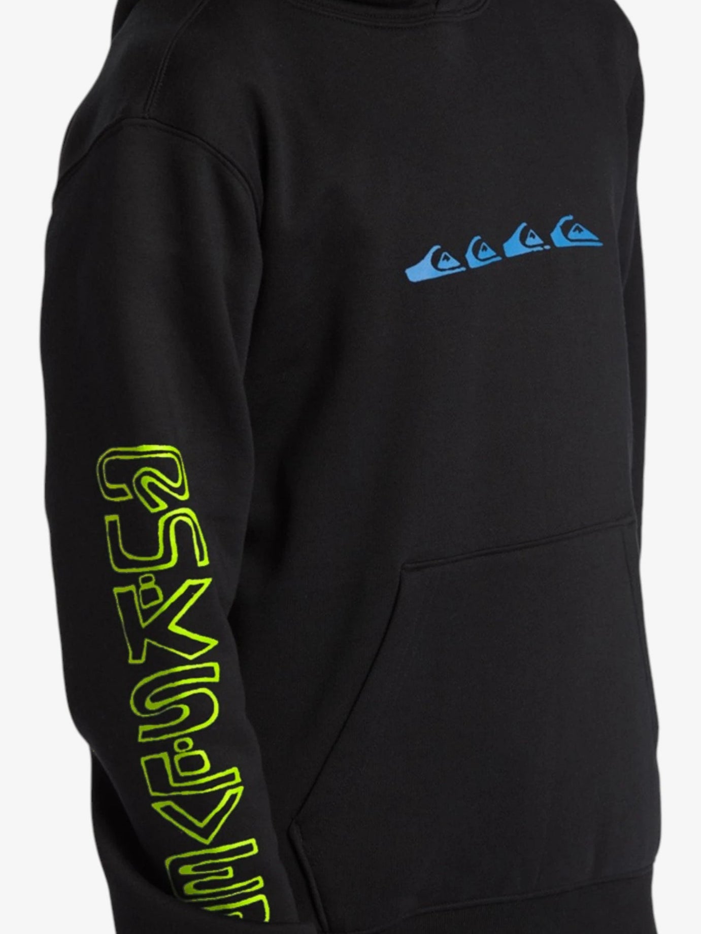 Buzo Quiksilver Niño Graphic Negro - Indy