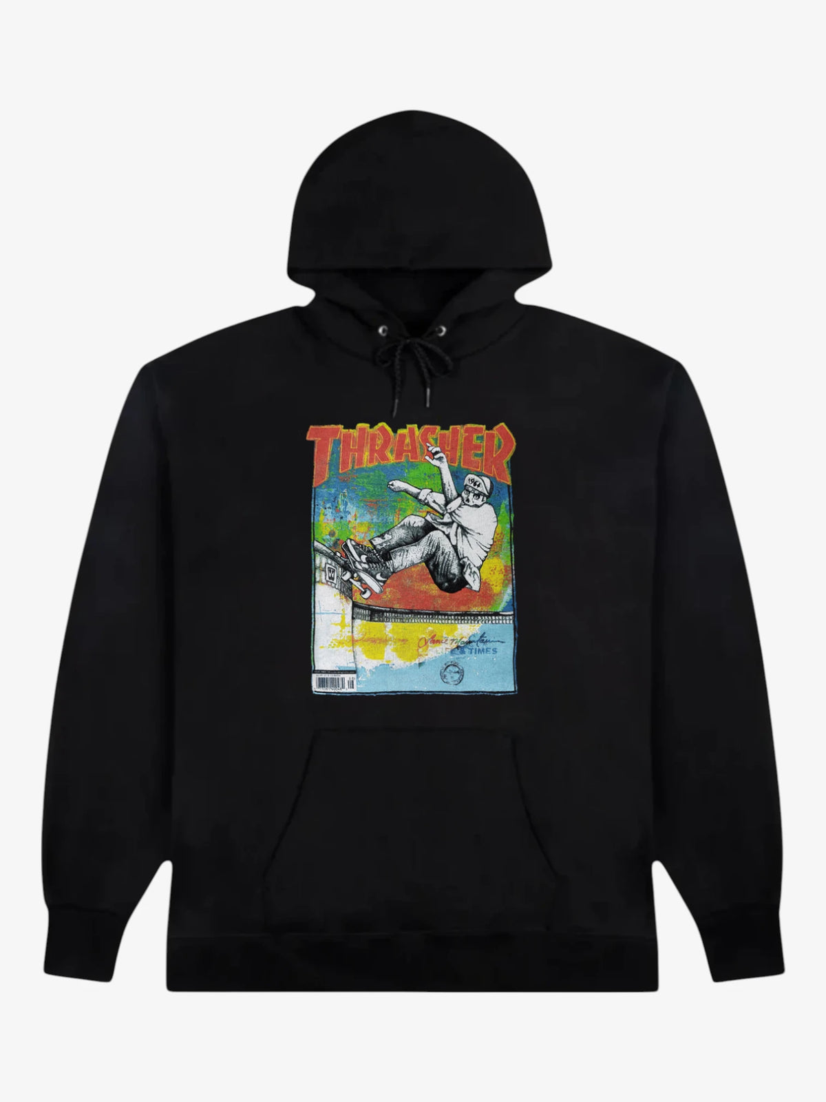 Buzo Thrasher Lance Cover Negro - Indy