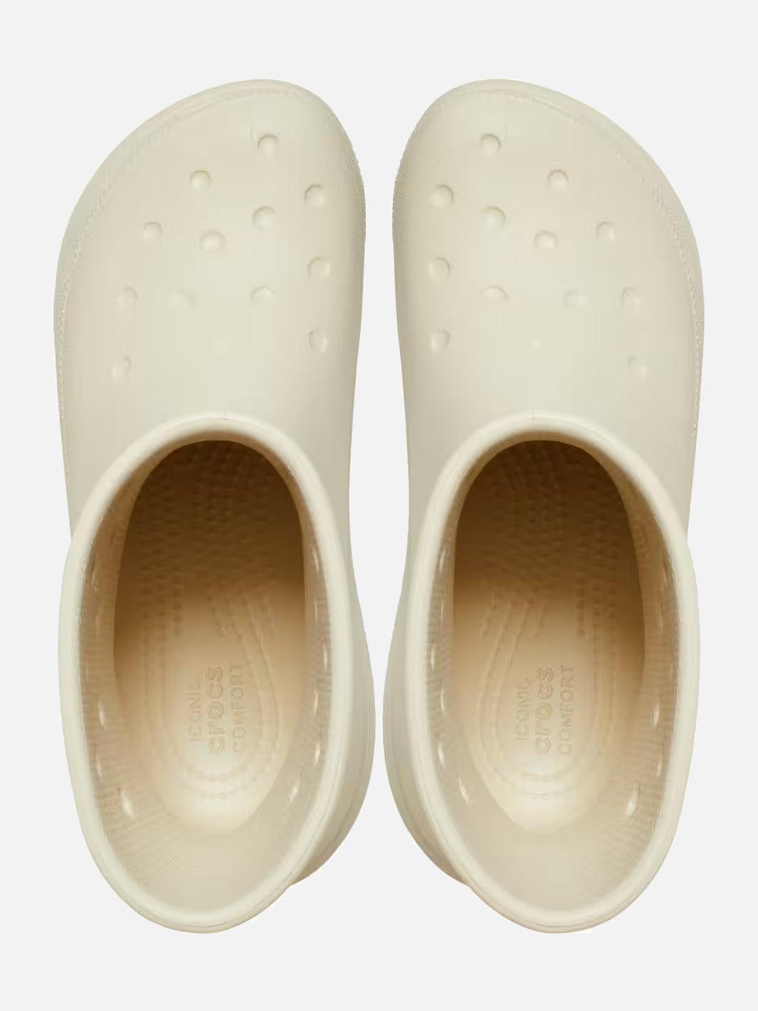 Crocs Classic Crush Rain Boot Bone — superior