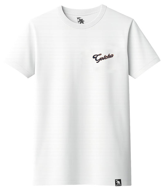 Remera Gotcha Caribbean Fish Blanco