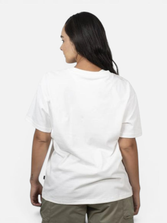 Remera Mujer Converse Baos Graphic Blanco