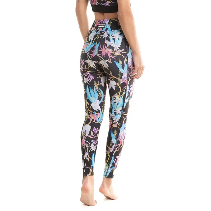 Calza Rusty Butterfly Dream Sport Negro Floreado - Indy