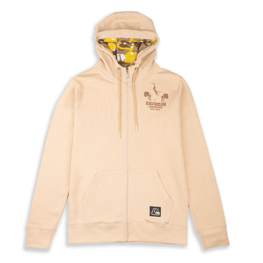 Campera Quiksilver Andy + Andy Logo Beige