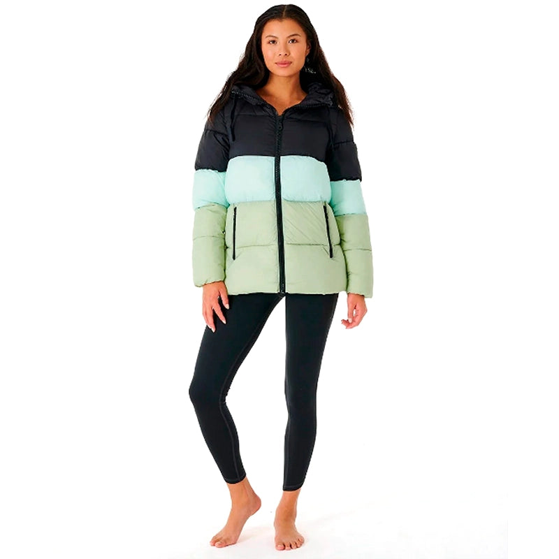 Campera Rip Curl Anti Series Insulated Mujer Verde Agua - Indy