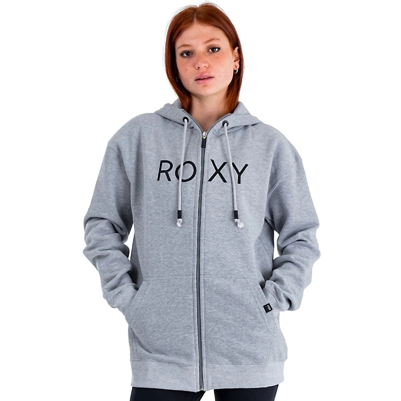 Campera Roxy Logo Gris - Indy