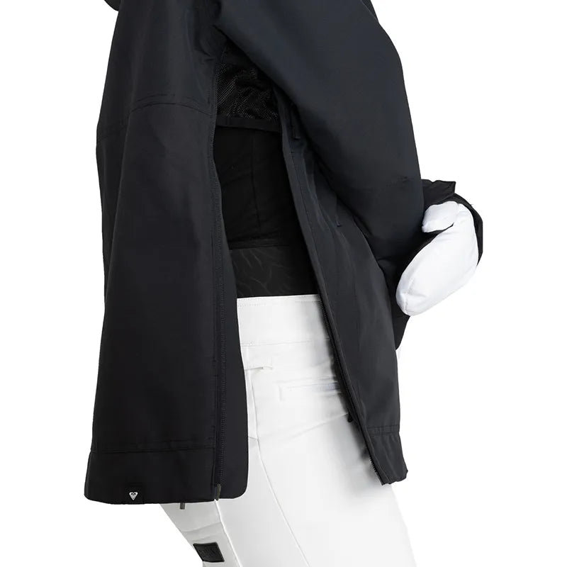 Campera Roxy Snow Shelter Anorak Negro - Indy