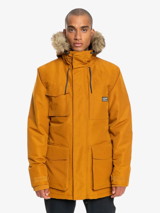 Campera Parka Quiksilver Ferris Marrón - Indy