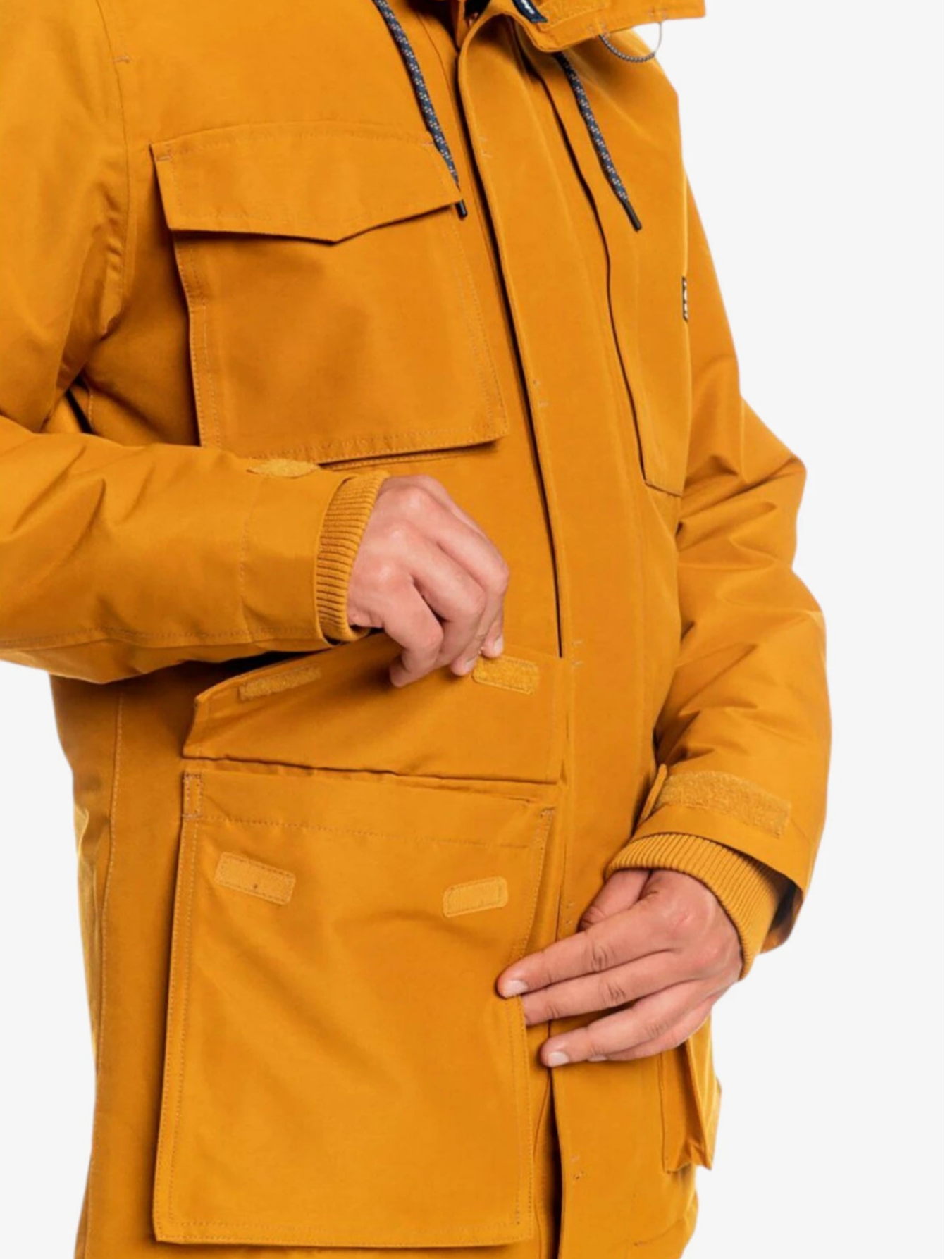 Campera Parka Quiksilver Ferris Marrón - Indy