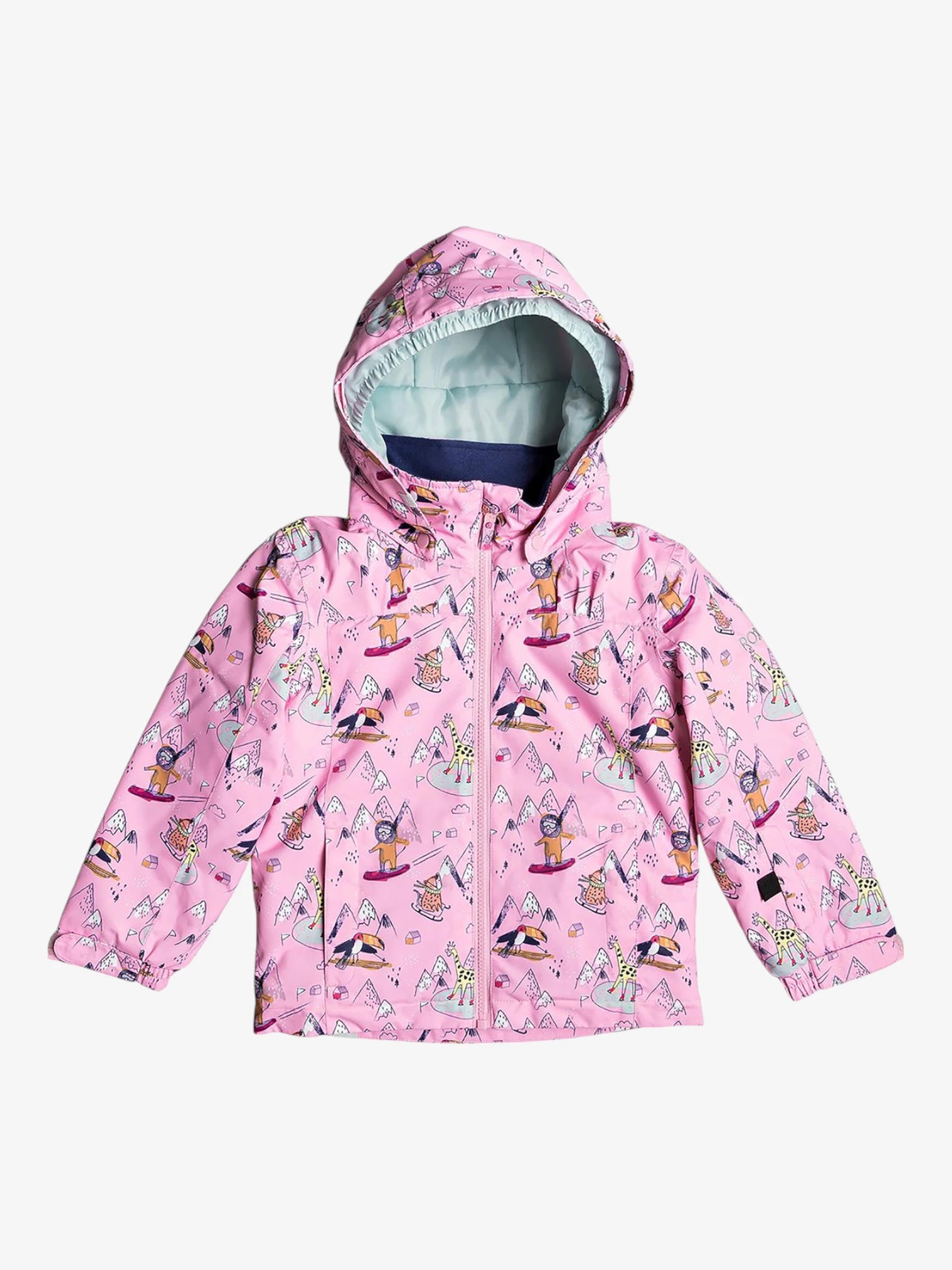 Campera Roxy Snow Mini Jetty Rosa Print - Indy