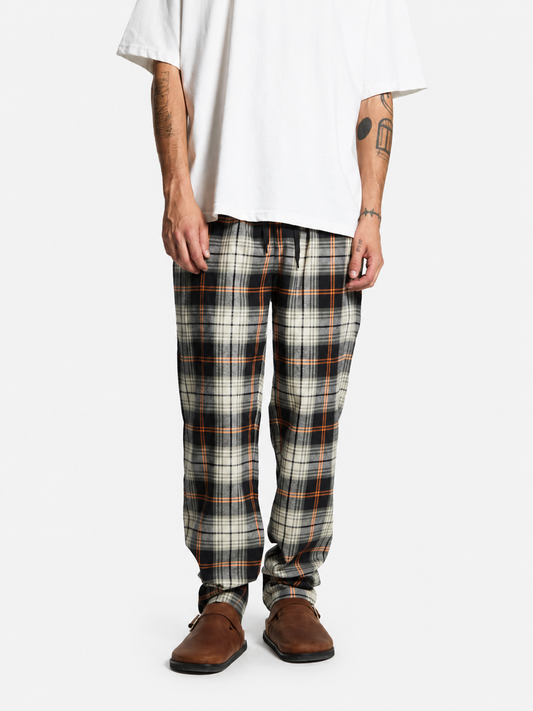 Pantalon Elepants Escoces 295 Viyela Negro Gris