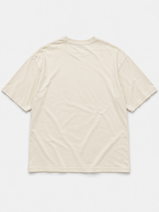 Remera Gotcha Basic Oversize Fit Crudo