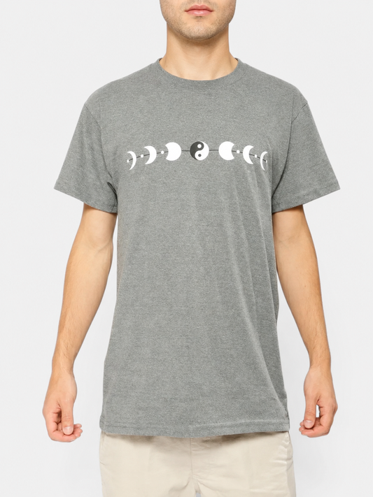 Remera Good Moon Gris Melange