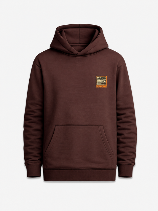Buzo Gotcha Tetris Hoodie Habano