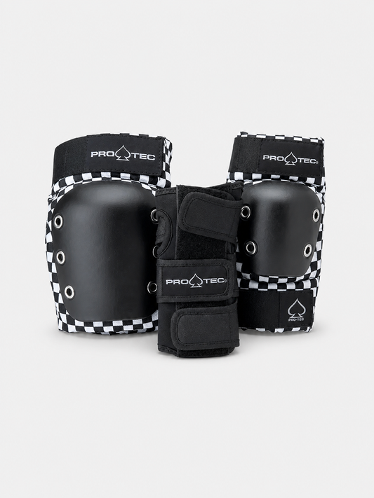 Protecciones Protec Street Pads 3Pack Checkerboard