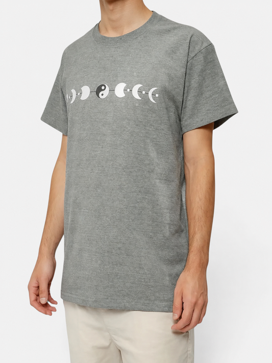 Remera Good Moon Gris Melange