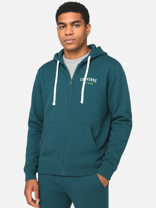 Campera Converse All Star Plain Verde Petroleo