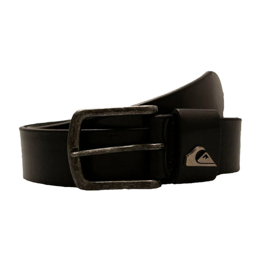 Cinto Quiksilver Basic Leather Negro - Indy