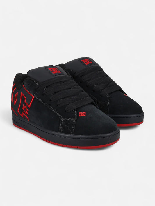 Zapatillas DC Court Graffik SE Gris Rojo