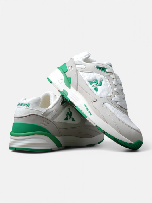Zapatillas Le Coq Sportif R1100 Classic Blanco Verde