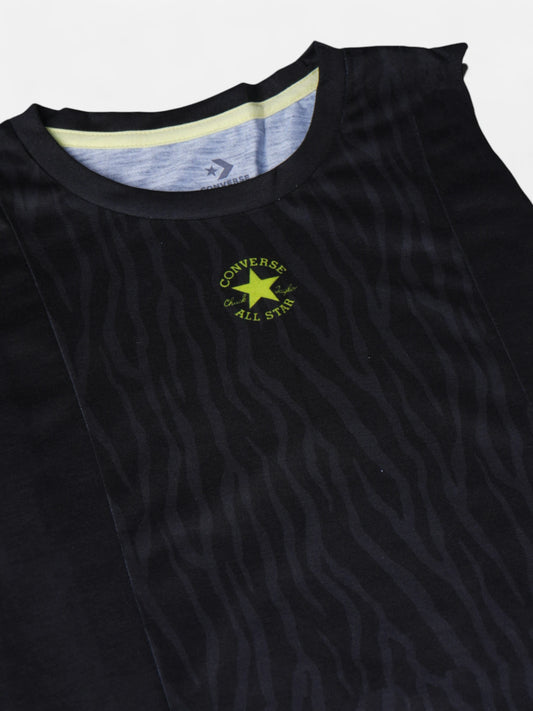 Vestido Converse Mix Match Zebra Negro