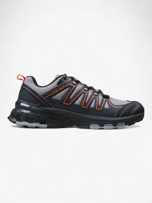 Zapatillas Alpine Skate Sagitta Trekking Senderismo Gris Naranja