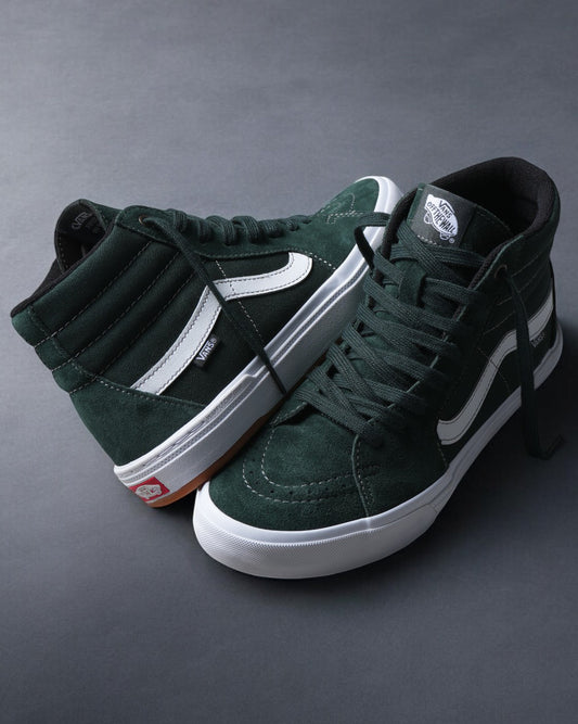 Zapatillas Vans M BMX Sk8 Hi Verde Oscuro