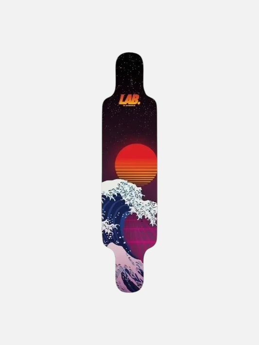 Tabla Longboard Lab Superstar Ola Negro