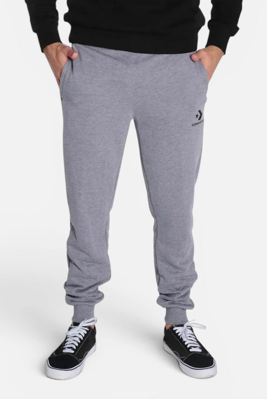 Pantalon Converse Nova Jogger Hombre Gris Melange