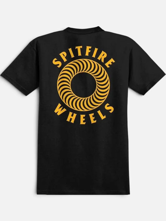 Remera Spitfire Hollow Classic Negro