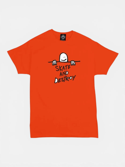 Remera Thrasher Gonzo Sad Naranja