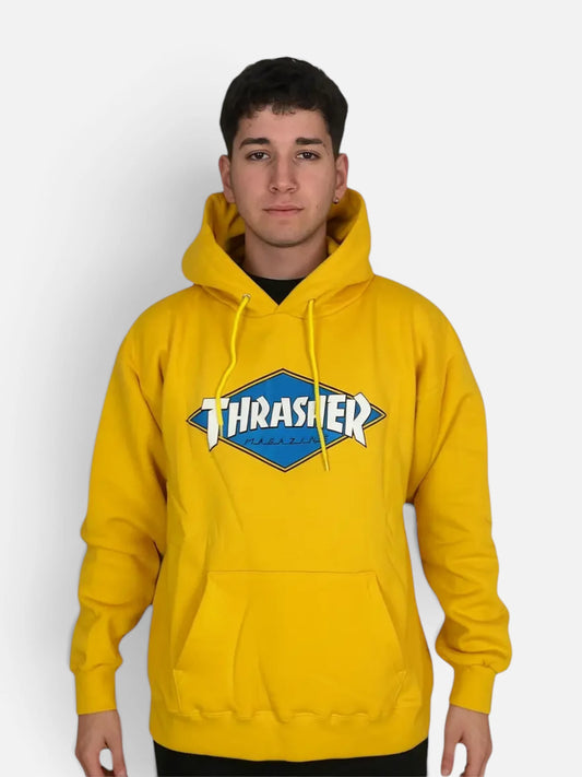Buzo Thrasher Diamond Amarillo