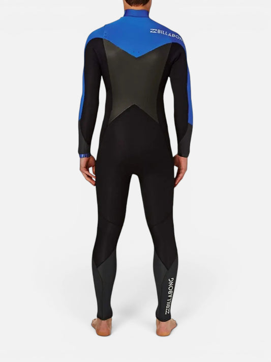 Traje Neoprene Billabong 4/3 Absolute Comp Negro Azul
