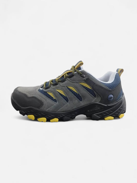 Zapatillas  Alpine Skate Mujer Trekking Senderismo Lyra Gris Azul Amarillo