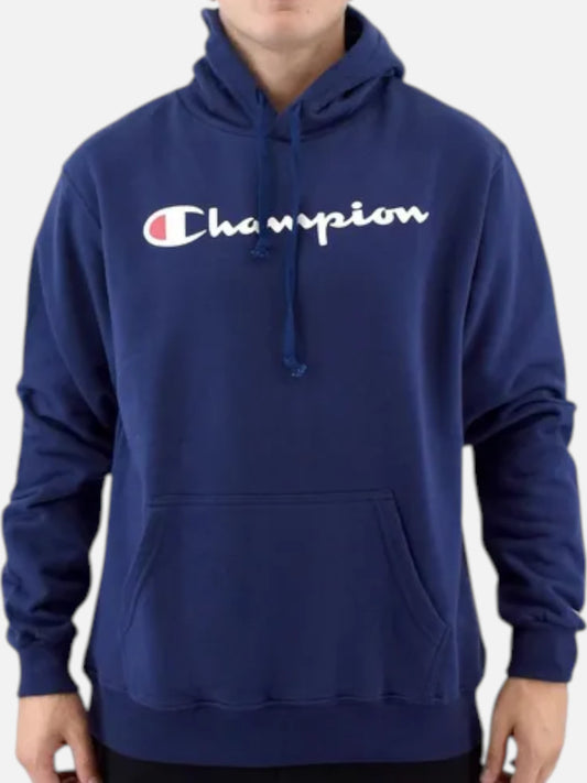 Buzo Champion Classic Logo Rustic Azul - OUTLET