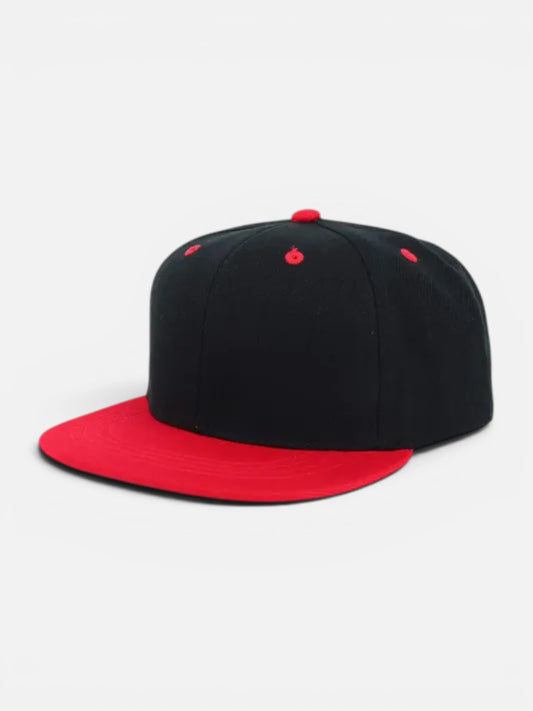 Gorra Flexfit Yupoong Rojo Negro