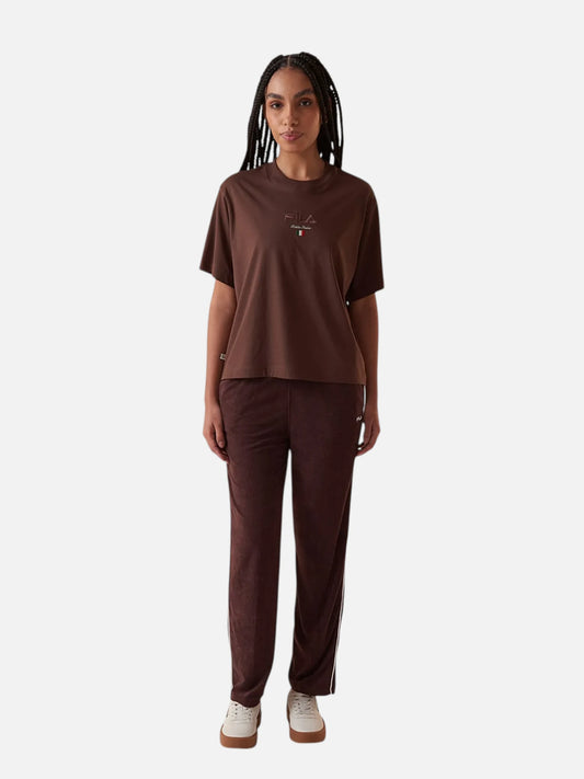 Remera Mujer Fila Comfort Soft Marrón