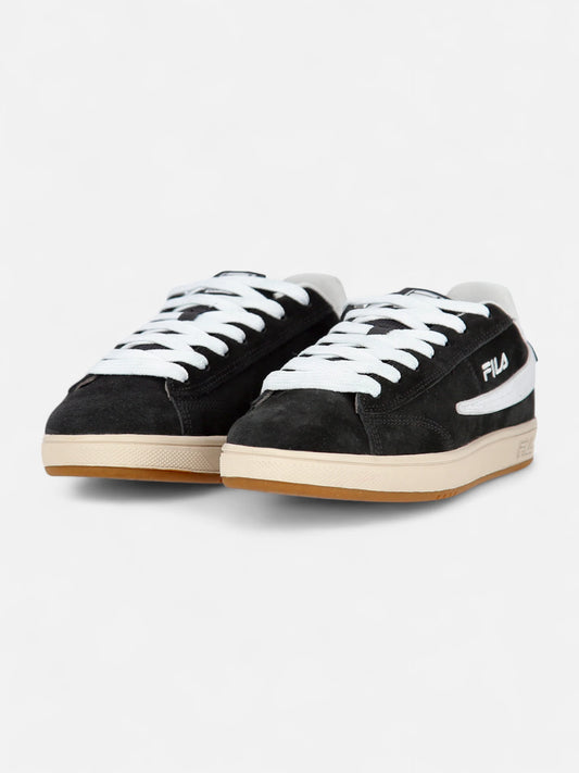 Zapatillas Fila Court 90 Negro Blanco Marrón