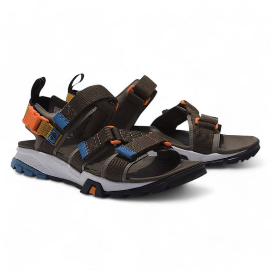 Sandalias Timberland Garrison Trail Strap Gris Marrón Azul