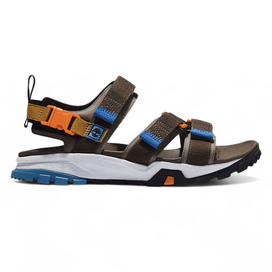 Sandalias Timberland Garrison Trail Strap Gris Marrón Azul