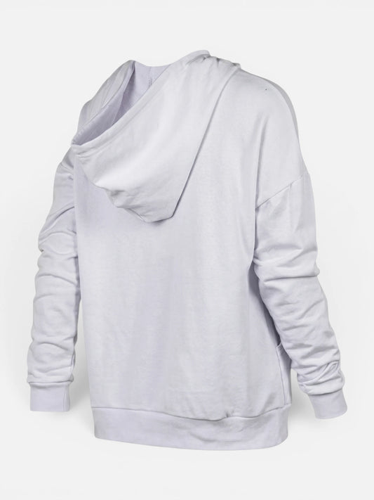 Buzo Mujer Converse Star Chevron Cons Hoodie Blanco