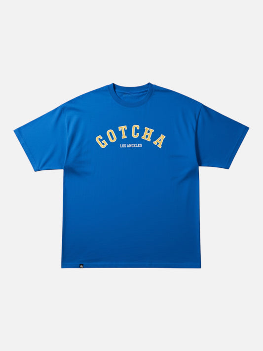 Remera Gotcha Atlhetic Oversize Azul
