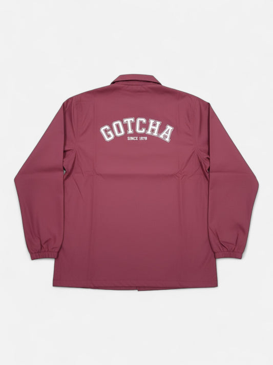 Campera Gotcha Snaps Windbreaker Bordo