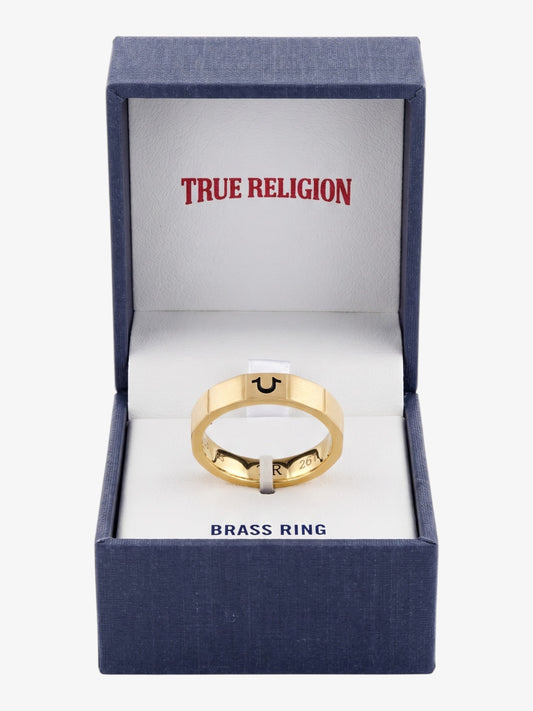 Anillo True Religion Herradura Dorado