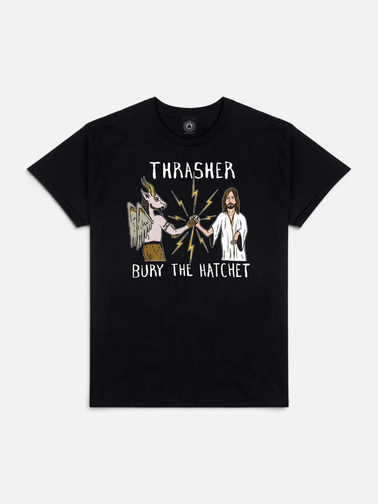 Remera Thrasher B.T.H Negro