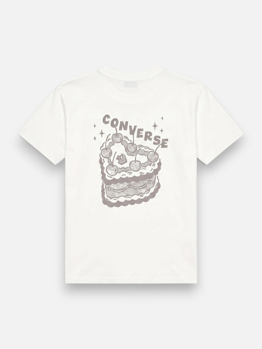Remera Mujer Converse Sweet Tee Blanco